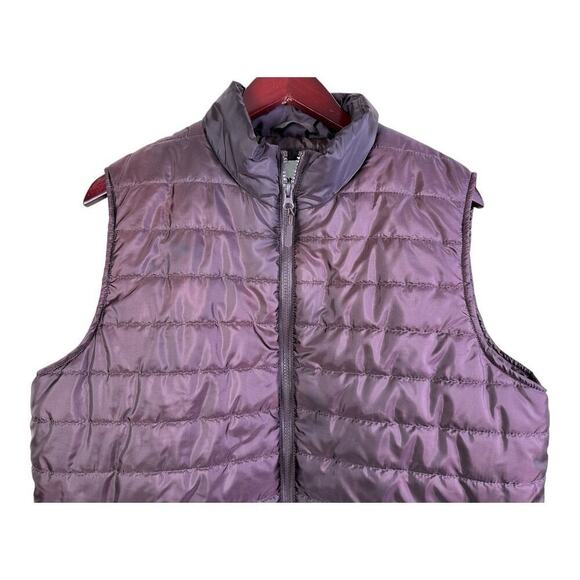 Sonoma Puffer Vest Men Size Large BROWN INSULATED QUILTED FULL ZIP LIGHTWEIGHT - Picture 2 of 11